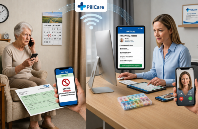 How to Manage an Elderly Parent’s NHS Prescriptions Remote