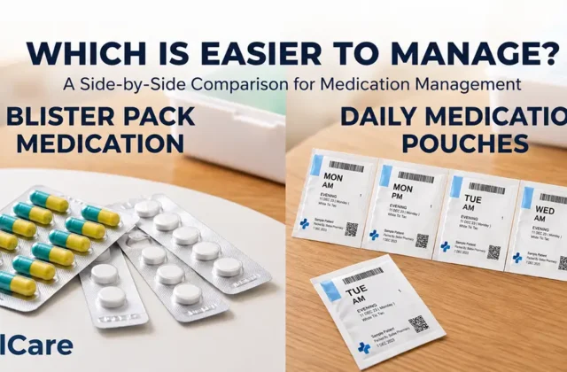 Blister Pack Medication vs Daily Pouches