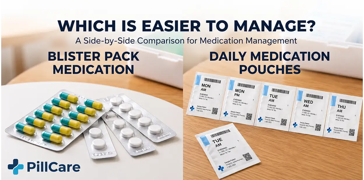 Blister Pack Medication vs Daily Pouches: Which Is Easier to Manage?